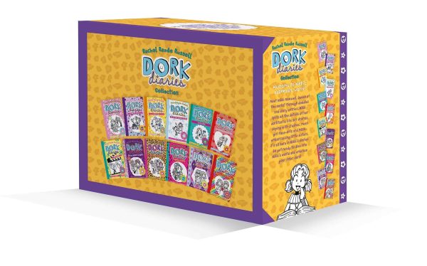 Dork Diaries by Rachel Renée Russell 12 Books Collection Box Set - Ages 9+ - Paperback For Discount