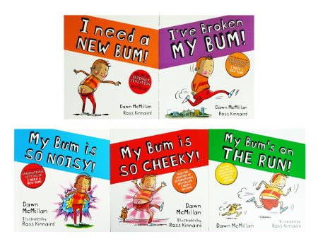 New Bum Series by Dawn McMillan 5 Book Collection Set - Ages 3-6 - Paperback For Sale