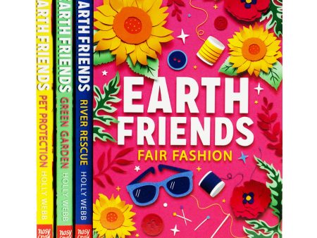 Earth Friends Series By Holly Webb: 4 Books Collection Set - Ages 7-12 - Paperback Supply