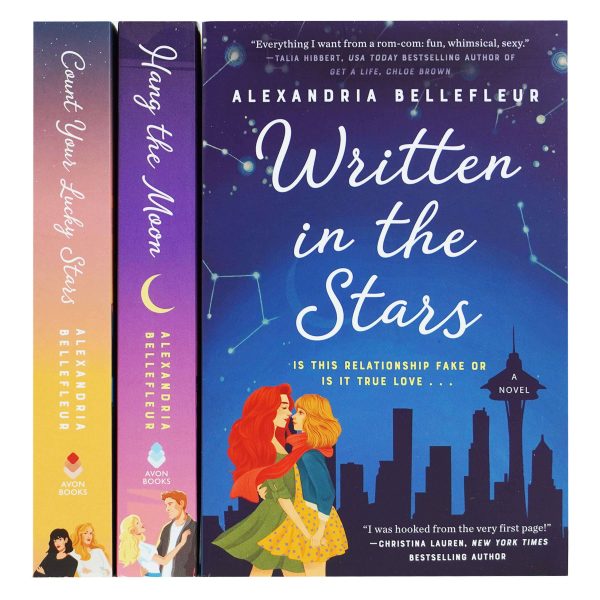 Written in the Stars Book Series by Alexandria Bellefleur 3 Books Collection Set - Fiction - Paperback Online Sale