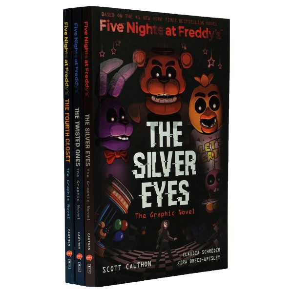 Five Nights at Freddy s Graphic Novel by Scott Cawthon & Kira Breed-Wrisley 3 Books Collection Set - Ages 9+ - Paperback Online Hot Sale