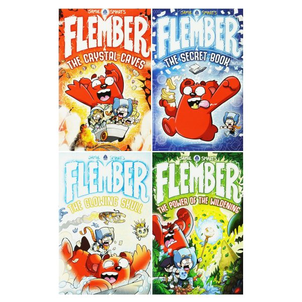 Flember Series By Jamie Smart 4 Book Collection Set - Ages 9-11 - Paperback Cheap