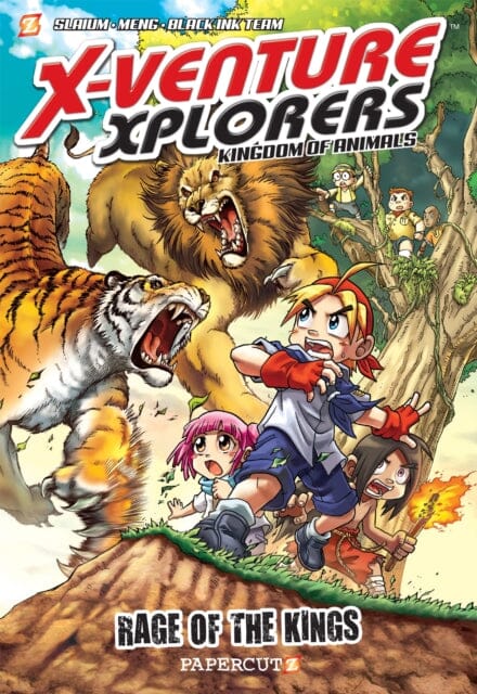 X-Venture Xplorers #1 : The Kingdom of Animals--Lion vs Tiger by Meng Hot on Sale