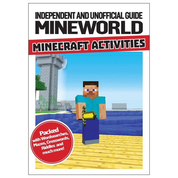 Independent And Unofficial Guide Mineworld Minecraft Activities Book By Dennis Publishing - Ages 5-7 - Paperback Sale