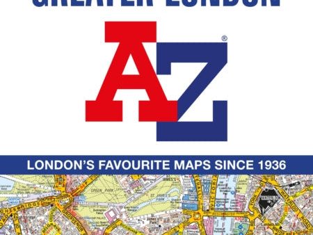 A -Z Master Atlas of Greater London by A-Z maps For Cheap