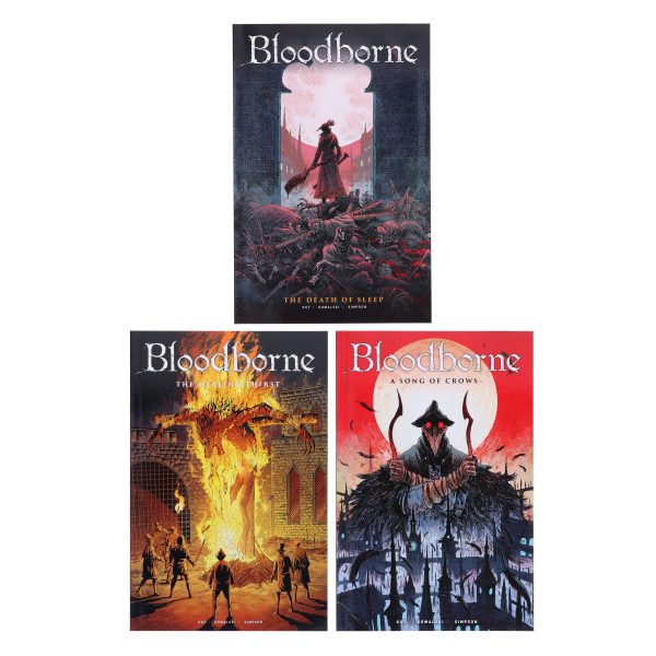 Bloodborne Series by Ales Kot 1-3 Books Collection Box Set - Includes 3 Exclusive Art Cards - Paperback Online