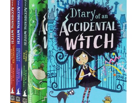 Diary of an Accidental Witch Series by Honor and Perdita Cargill 4 Books Collection Set - Ages 7-10 - Paperback Online Sale