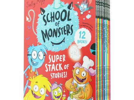 School of Monsters Series by Sally Rippin 12 Books Collection Box Set - Ages 4+ - Paperback Sale