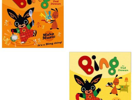 Bing 2 Books Set by Ted Dewan - Ages 2+ - Paperback Online now