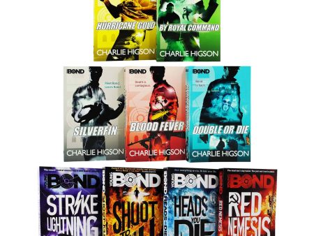 Young Bond Series 9 Books Collection Set By Charlie Higson & Steve Cole - Ages 9-17 - Paperback Online now