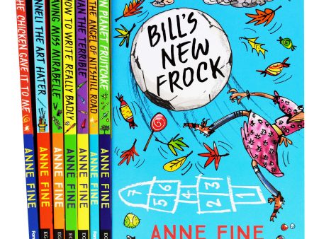 Anne Fine Collection 8 Books Set - Ages 7-12 - Paperback Supply