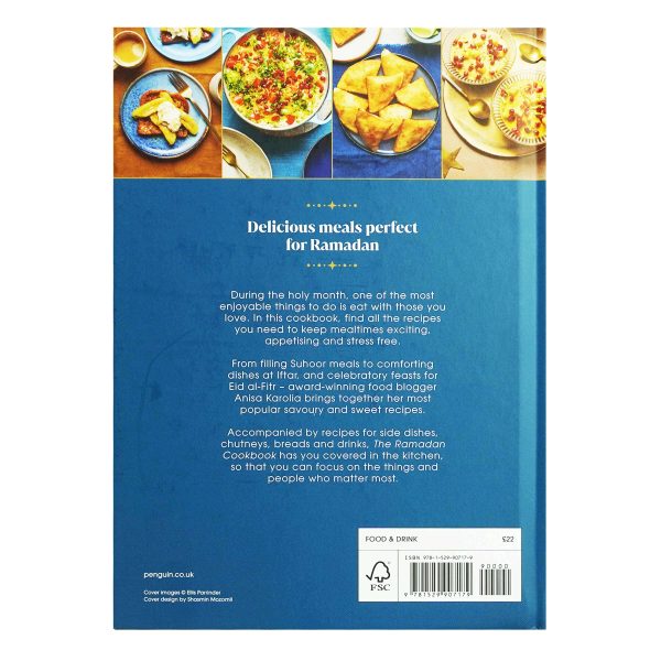 The Ramadan Cookbook by Anisa Karolia: 80 delicious recipes perfect for Ramadan, Eid and celebrating throughout the year - Hardback Online Sale