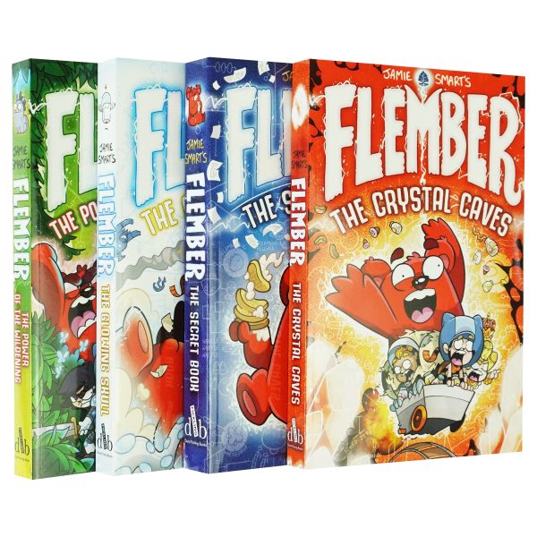 Flember Series By Jamie Smart 4 Book Collection Set - Ages 9-11 - Paperback Cheap