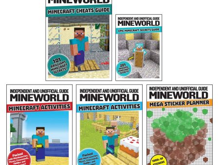 Independent And Unofficial Guide Mineworld Minecraft Activities 5 Books By Dennis Publishing - Ages 5-7 - Paperback Online Hot Sale