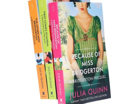 A Bridgerton Prequel Series 3 Books Set By Julia Quinn - Fiction - Paperback Online now