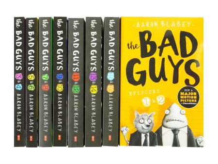 The Bad Guys Episodes 1-16 by Aaron Blabey 8 Books Collection Set - Ages 7-9 - Paperback Online