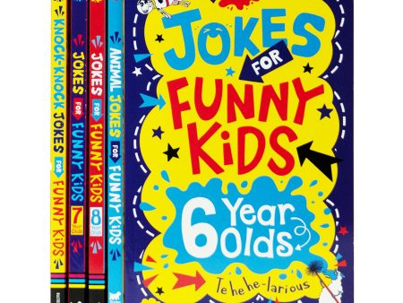 Buster Laugh-a-lot Books Series Collection 5 Joke Books Set - Ages 7-9 - Paperback For Sale