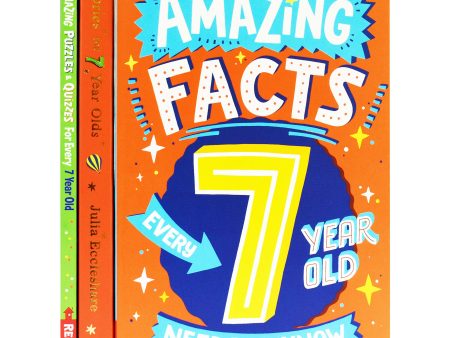 Amazing Facts Every Kid Needs to Know for 7 Year Olds Children s 3 Books Collection Set - Paperback Hot on Sale