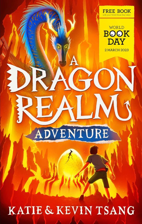 A Dragon Realm Adventure: World Book Day 2023 by Katie & Kevin Tsang - Ages 8+ - Paperback For Sale