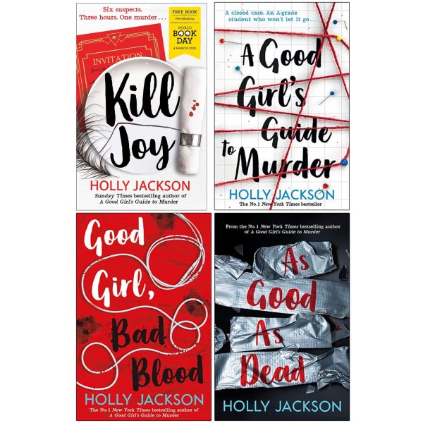 A Good Girl s Guide to Murder Series and Kill Joy A World Book Day 2021 By Holly Jackson: 4 Books Collection Set - Ages 14+ - Paperback Fashion