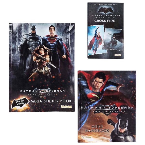 Batman vs Superman Collection 3 Books Set - Ages 3+ - Paperback Hardback Online Hot Sale