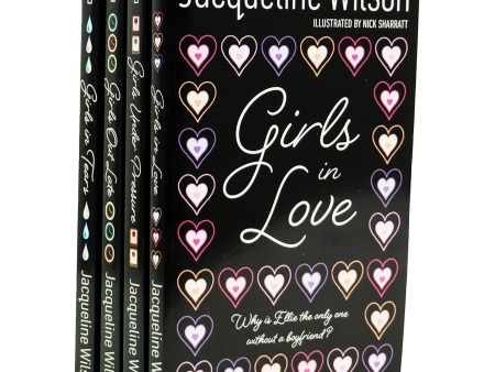 Girls Series By Jacqueline Wilson 4 Books Collection Set - Ages 12-17 - Paperback Online now