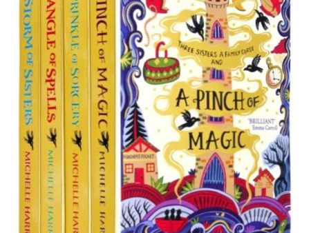 A Pinch of Magic Adventure By Michelle Harrison 4 Books Collection Set - Ages 8+ - Paperback Sale