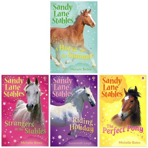 Sandy Lane Stables Series 4 Books Collection Set By Michelle Bates - Young Adult - Paperback Fashion