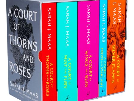 A Court of Thorns and Roses Series by Sarah J. Maas 5 Books Box Set - Fiction - Paperback Cheap