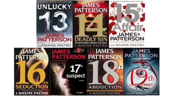 Women s Murder Club by James Patterson: Books 1-19 Collection Set - Fiction - Paperback Cheap