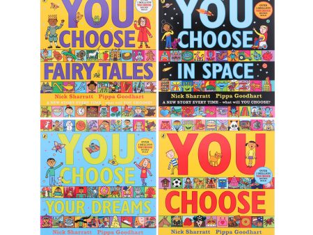 You Choose Series By Pippa Goodhart 4 Books Children s Collection Set - Age 2-6 - Paperback Online Sale