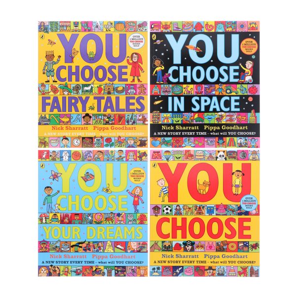 You Choose Series By Pippa Goodhart 4 Books Children s Collection Set - Age 2-6 - Paperback Online Sale