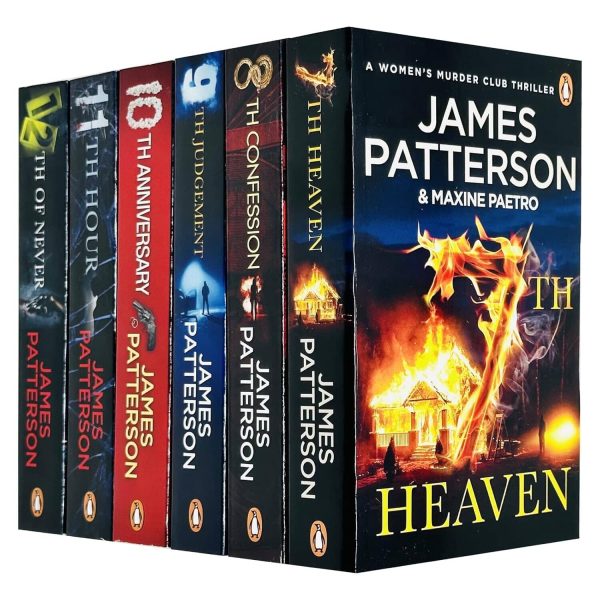 Women s Murder Club by James Patterson: Books 1-19 Collection Set - Fiction - Paperback Cheap