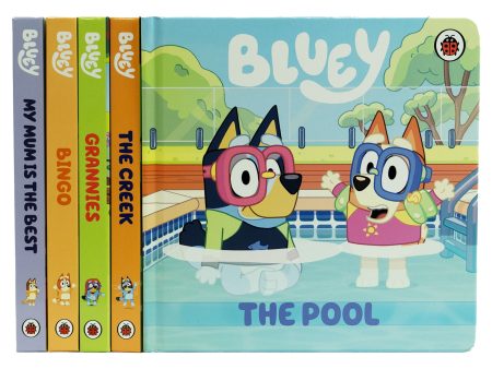 Bluey 5 Board Books Collection Set - Ages 3-7 - Board Book Sale